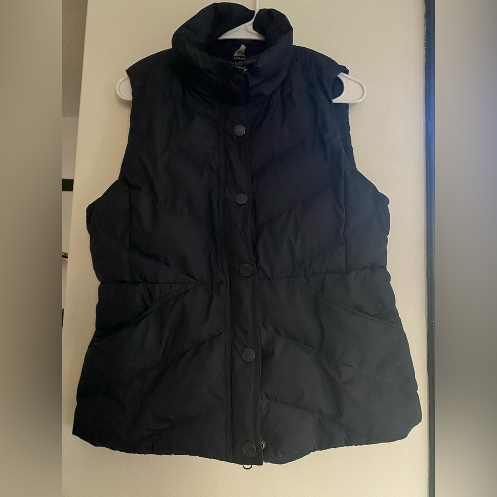 J.Crew Fleece Lined Puffer Vest